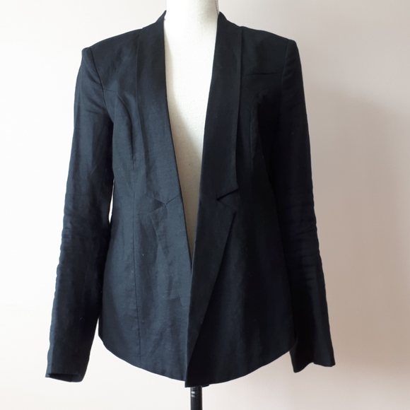 CPW black linen blazer - Picture 1 of 5